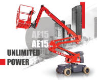 ELS lift AE15 boom lift