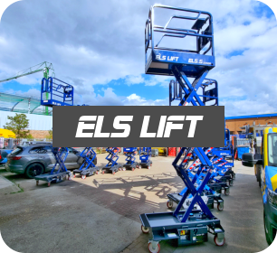 ELS lift Scissor lifts with logo