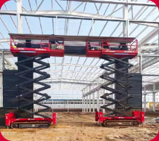 Hered tracked scissor lifts